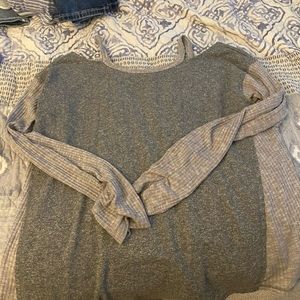 Charlotte Russe athleisure off the shoulder top